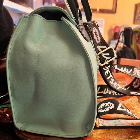 Betsey Johnson Mint Backpack with Bow Betsey Johnson | Bags | Betsy Johnson Puppy Dog Xo Baybee  main image 3